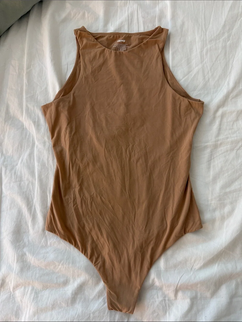 SKIMS Sleek Tan Bodysuit